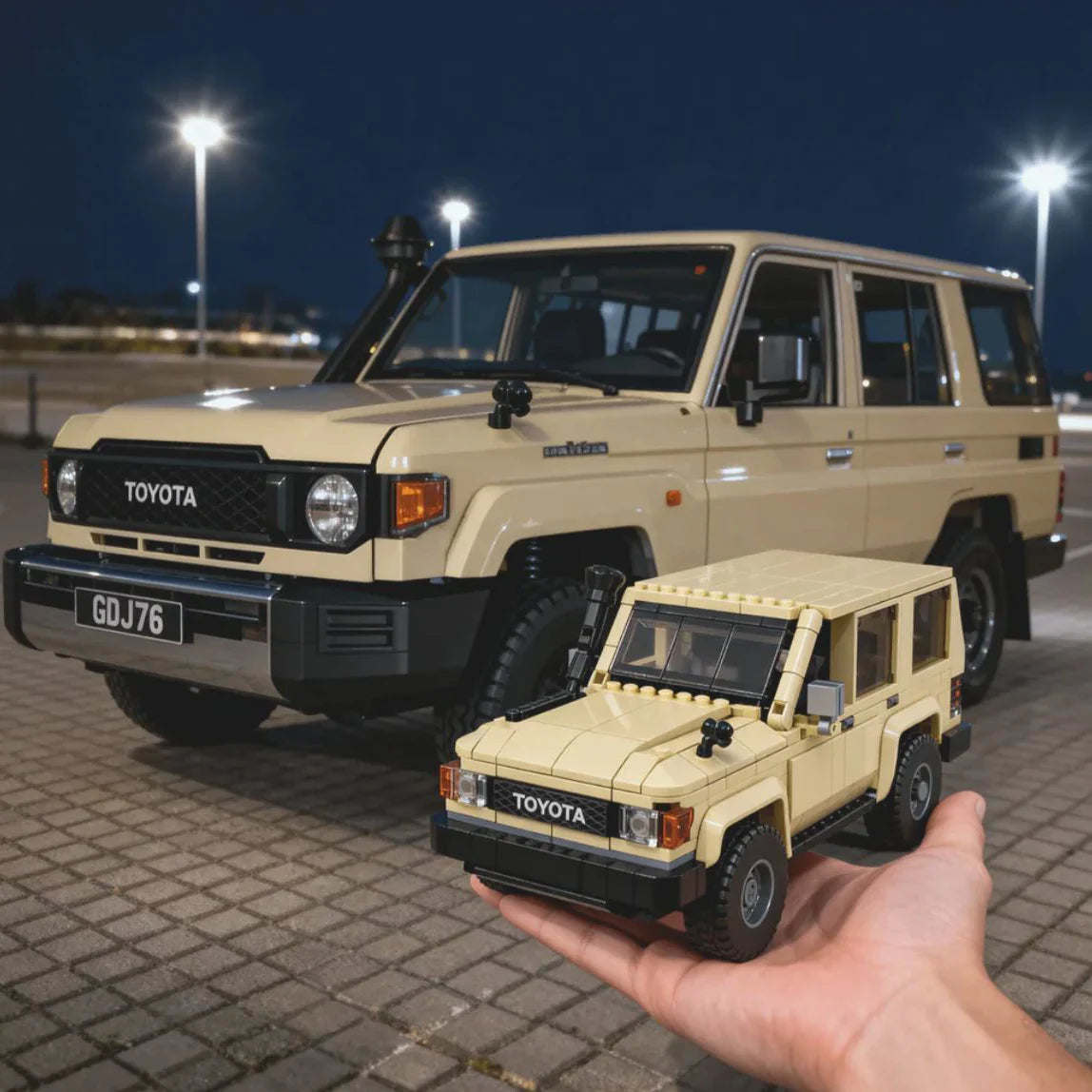 MotorBricks™ - Dein personalisiertes Auto Bausteine-Set